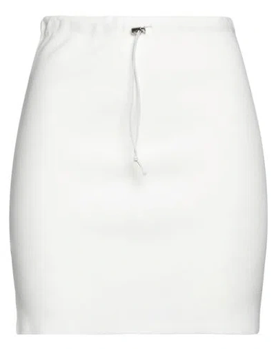 Vicolo Woman Mini Skirt Ivory Size Onesize Viscose, Polyester In White