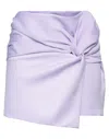 Vicolo Mini Skirts In Purple
