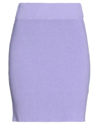 Vicolo Mini Skirts In Purple
