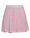 Vicolo Woman Mini Skirt Pink Size M Polyester In Pink