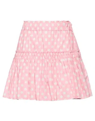 Vicolo Woman Mini Skirt Pink Size S Cotton