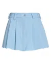 Vicolo Mini Skirts In Blue