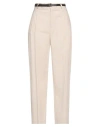Vicolo Woman Pants Beige Size M Cotton