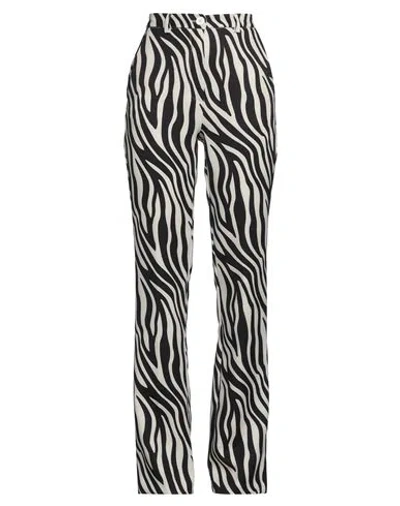 Vicolo Woman Pants Beige Size M Polyester, Elastane