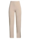 Vicolo Woman Pants Beige Size Onesize Viscose, Polyamide