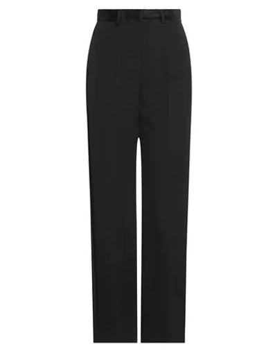 Vicolo Woman Pants Black Size L Polyester, Elastane