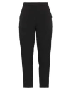 Vicolo Woman Pants Black Size M Polyester, Elastane