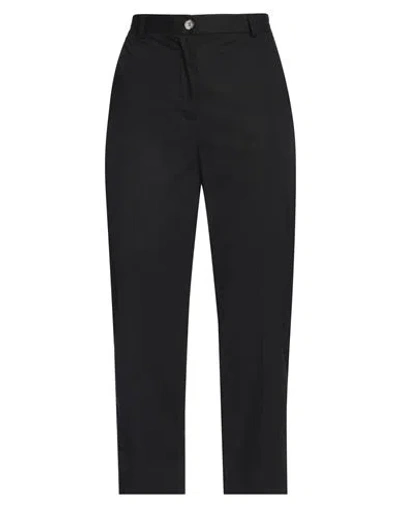 Vicolo Woman Pants Black Size S Acetate, Viscose In Black