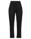 Vicolo Woman Pants Black Size Xs Cotton, Elastane