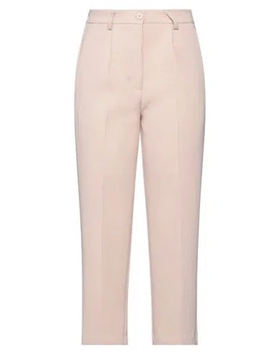 Vicolo Woman Pants Blush Size S Acetate, Viscose In Pink