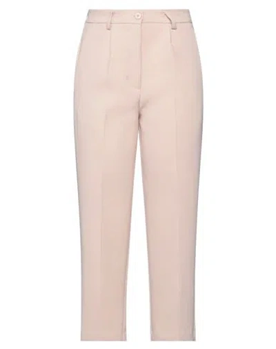 Vicolo Woman Pants Blush Size M Acetate, Viscose In Pink