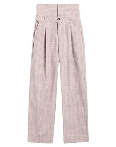 Vicolo Woman Pants Brown Size Xs Polyester, Viscose, Elastane
