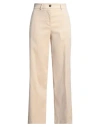 Vicolo Woman Pants Cream Size M Polyester, Nylon, Elastane In White