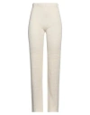 Vicolo Woman Pants Cream Size Onesize Cotton, Acrylic In White
