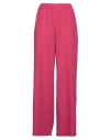 Vicolo Woman Pants Fuchsia Size M Acetate, Viscose In Pink