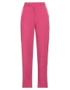 Vicolo Woman Pants Fuchsia Size M Polyester, Elastane In Pink