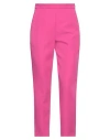 Vicolo Woman Pants Fuchsia Size S Polyester, Elastane In Pink