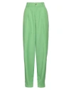 Vicolo Woman Pants Green Size M Polyester