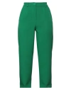 Vicolo Woman Pants Green Size Xs Acetate, Viscose
