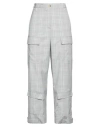 Vicolo Woman Pants Grey Size S Polyester, Viscose, Elastane, Acetate In Grey