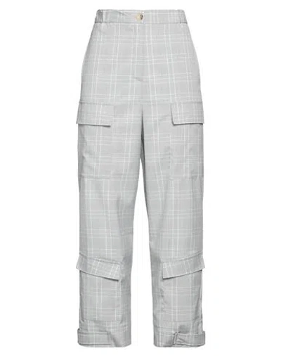 Vicolo Woman Pants Grey Size S Polyester, Viscose, Elastane, Acetate