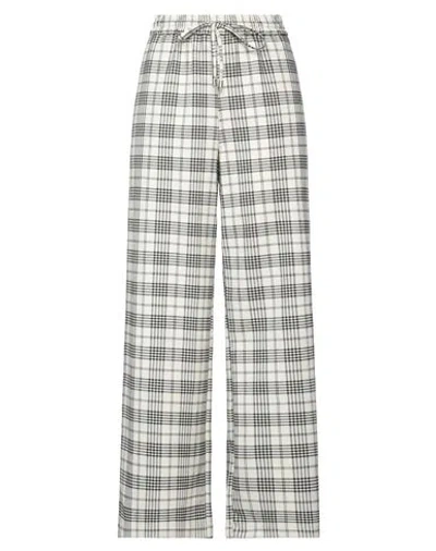 Vicolo Woman Pants Ivory Size S Polyester, Viscose, Elastane In White