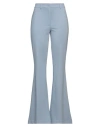Vicolo Woman Pants Light Blue Size M Viscose, Polyamide, Elastane