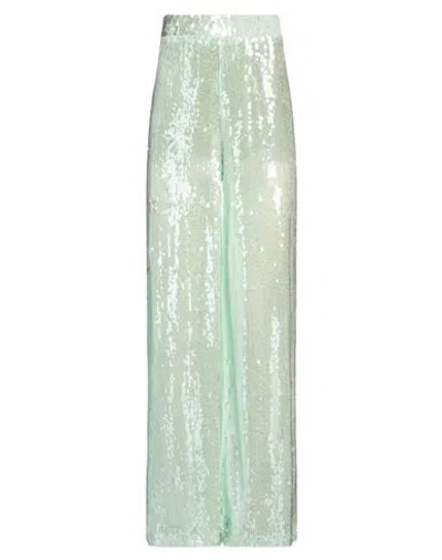 Vicolo Woman Pants Light Green Size Onesize Polyester, Elastane