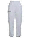 Vicolo Woman Pants Light Grey Size S Cotton, Polyester In Gray