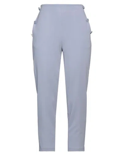 Vicolo Woman Pants Lilac Size M Polyester, Elastane In Purple