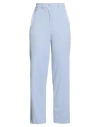 Vicolo Woman Pants Lilac Size S Polyester, Elastane In Purple