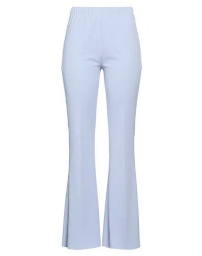 Vicolo Woman Pants Lilac Size S Polyester, Elastane In Purple
