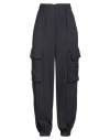 Vicolo Woman Pants Midnight Blue Size M Viscose, Polyester In Multi