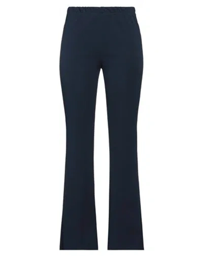 Vicolo Woman Pants Midnight Blue Size S Polyester, Elastane