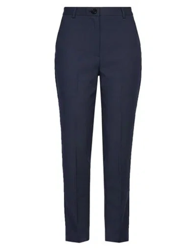Vicolo Woman Pants Midnight Blue Size Xs Polyester, Viscose, Elastane