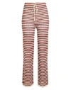 Vicolo Woman Pants Military Green Size Onesize Cotton, Acrylic In Green