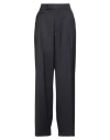VICOLO VICOLO WOMAN PANTS NAVY SIZE L POLYESTER, VISCOSE, ELASTANE