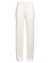 Vicolo Woman Pants Off White Size Onesize Viscose, Polyamide, Wool, Cashmere