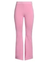 Vicolo Woman Pants Pink Size Onesize Viscose, Polyester