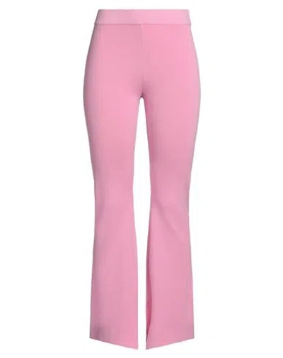 Vicolo Woman Pants Pink Size Onesize Viscose, Polyester