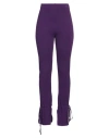 Vicolo Woman Pants Purple Size Onesize Viscose, Polyester