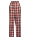 Vicolo Woman Pants Camel Size M Acetate, Viscose In Multi