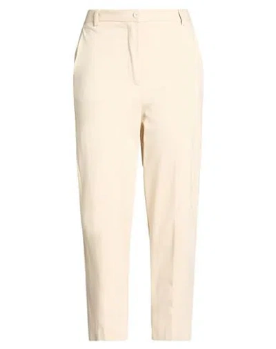 Vicolo Woman Pants Sand Size M Viscose, Polyamide, Elastane