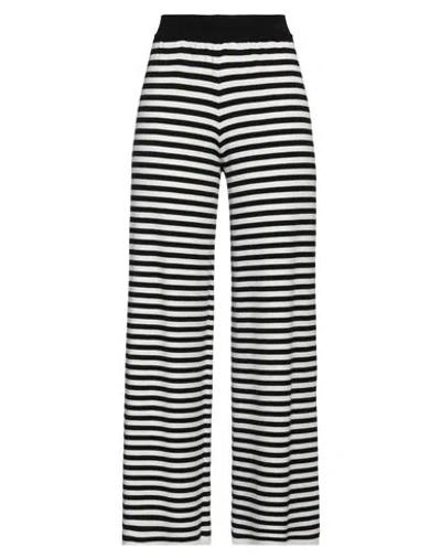 Vicolo Woman Pants White Size Onesize Viscose, Polyester