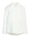 Vicolo Woman Puffer White Size M Polyester, Polypropylene