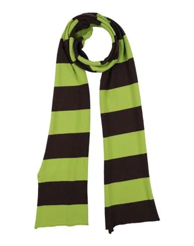 Vicolo Woman Scarf Lime Green Size - Viscose, Polyamide, Wool, Cashmere In Green