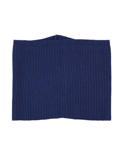 Vicolo Woman Scarf Blue Size - Viscose, Polyester