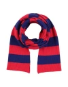 Vicolo Woman Scarf Red Size - Viscose, Polyamide, Wool, Cashmere In Red