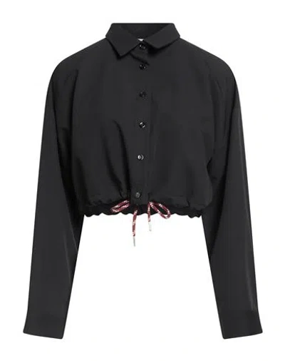 Vicolo Woman Shirt Black Size S Polyester, Viscose, Elastane