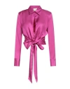 Vicolo Woman Shirt Fuchsia Size M Viscose In Pink
